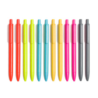 U-Eco Bold & Bright Colored · Hybrid Ink Ballpoint Pens · Random Color