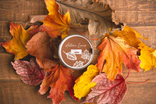 Autumn Leaves · Wooden Wick Candle · Fall Edition - Of The Vine