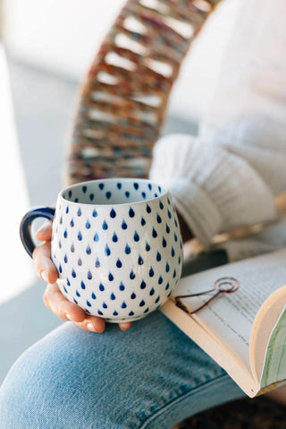 Rainy Day · Hand-painted Ceramic Mug - Of The Vine