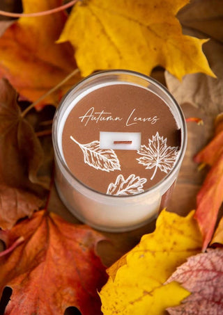 Autumn Leaves · Wooden Wick Candle · Fall Edition - Of The Vine