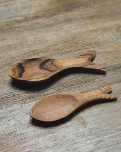 Noah · Olive Wood Fish Spoons