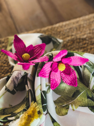 El Jardín · Cayena Napkin Ring · Set of 4 - Of The Vine