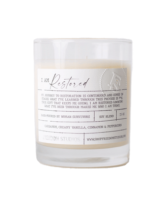 Handmade Soy Wax Candle · I AM Blessed 7.5 oz - Of The Vine