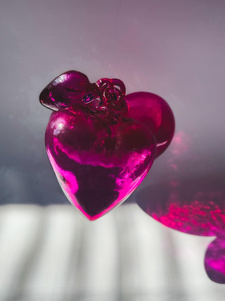 Love Gems · Blown Glass Heart - Of The Vine