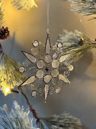 Let It Snow · Snowflake Ornament - Of The Vine