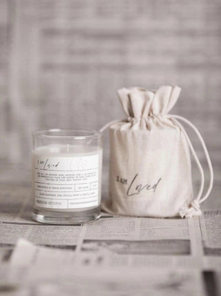 Handmade Soy Wax Candle · I AM Loved 7.5 oz - Of The Vine