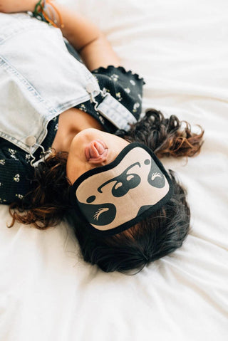 Sloth Velvet Sleep Mask - Of The Vine