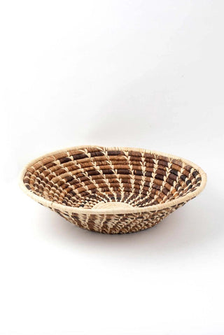 Handmade Raffia Basket · Late Autumn Spiral - Of The Vine