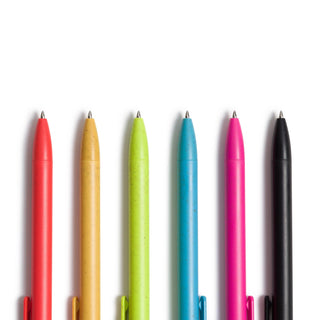 U-Eco Bold & Bright Colored · Hybrid Ink Ballpoint Pens · Random Color - Of The Vine