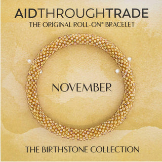 November Birthstone Roll-On® Bracelet - Of The Vine