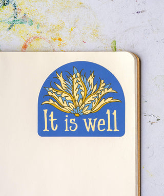 It Is Well · Sticker - Of The Vine