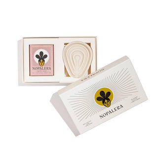 Nopalera · Flor De Mayo Soap and Dish Gift Set - Of The Vine