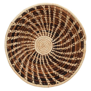 Handmade Raffia Basket · Late Autumn Spiral - Of The Vine