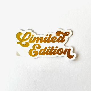 "Limited Edition" · Vinyl Sticker - Of The Vine